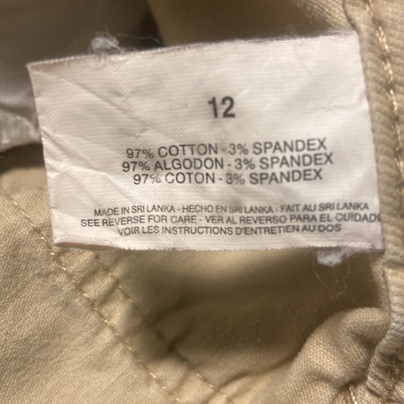 Gloria Vanderbuilt size 12 WOMENS Khaki Skirt - Picture 5 of 6